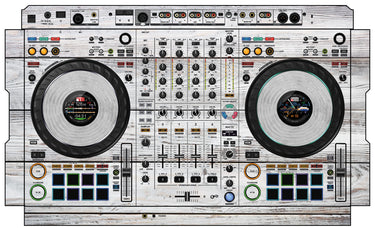 Pioneer DJ DDJ FLX10 Skin Woody White